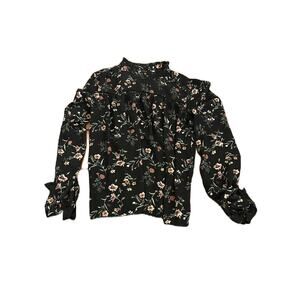 Lost + Wander Flower Shirt SZ M